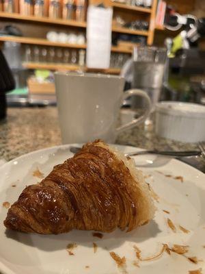 The flakiest croissant! Hard to believe I'm in Wisconsin and not France.