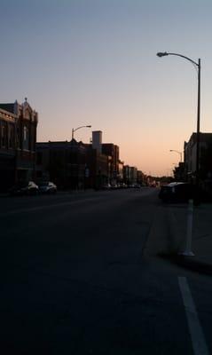 C-Street at dusk