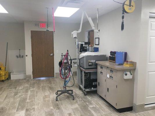 Our surgical prep area.