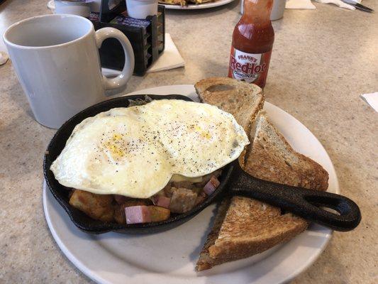 Meat lovers skillet....soooooo good