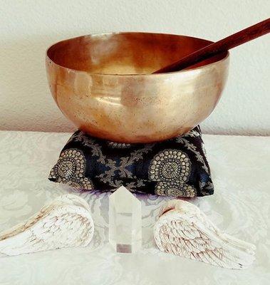 Tibetan bowl for sound healing