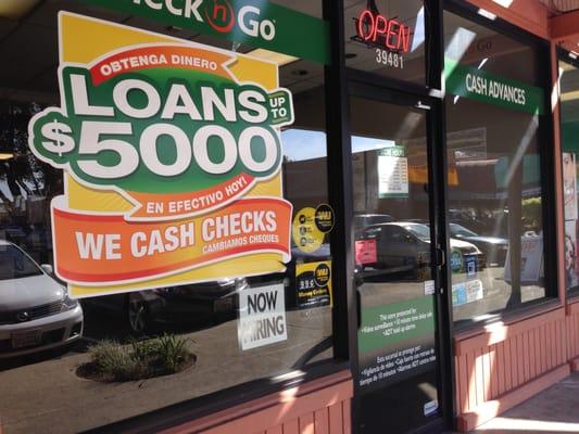 Check n' Go Store Front, The Crossroads Shopping Center, Fremont, CA.