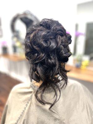 Prom updo