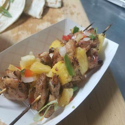 Pineapple Chicken Skewers