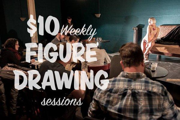 A public weekly figure drawing group that meets Thursdays at 7:30PM at the Uptown Underground in Chicago. $10