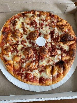 Pepperoni with extra cheese