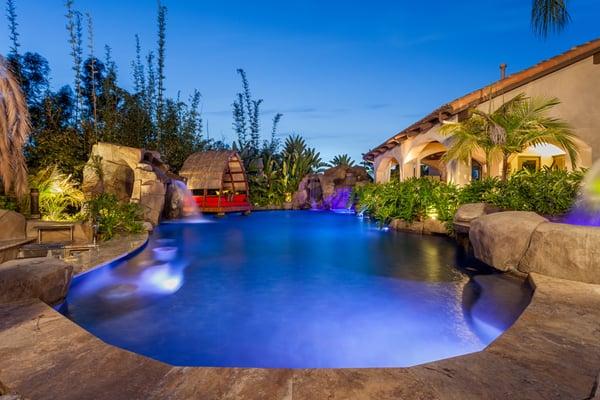 Bali Dreaming, featured on HGTV'S Ultimate Pools
 Designed by Dan Ramos