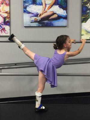 She loved ballet.