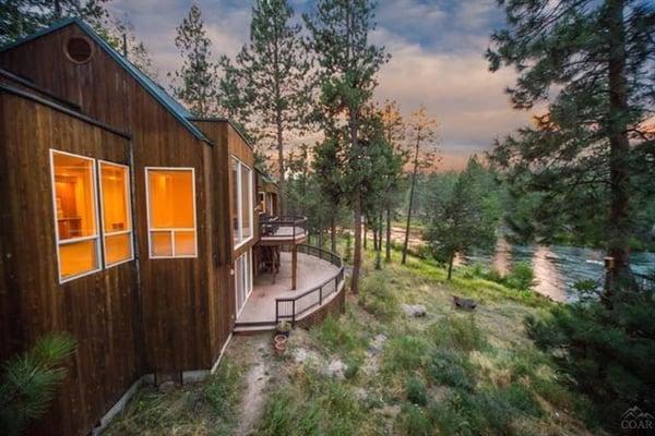 Another happy seller!  Beautiful riverfront home just upstream from Bend.