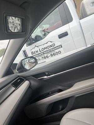 The person driving this truck was trying to race me and others. Speeding past 50 close to a an active school zone. Very bad!