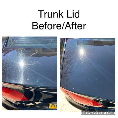 Auto detailing polish included with our diamond detail