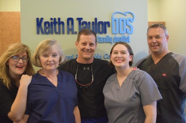 Dr. Keith Taylor and staff