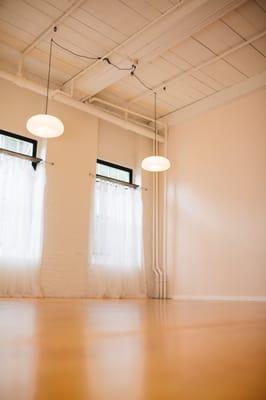 Our beautiful light filled studio space