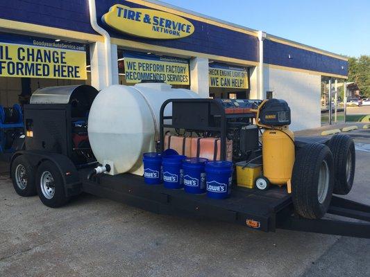 Goodyear Auto Shop Cleaning