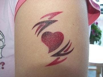 Airbrush Tattoos look great!