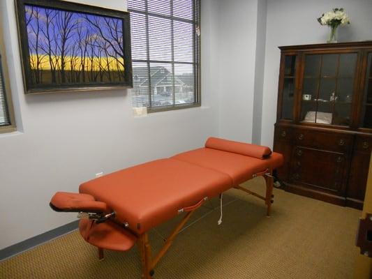 Acupuncture and Massage Therapy Treatment Room