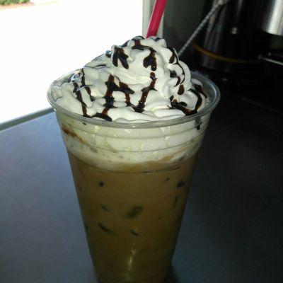 Yum.. Iced mocha.