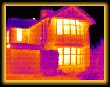 Thermal Scan of your home to show heat loss