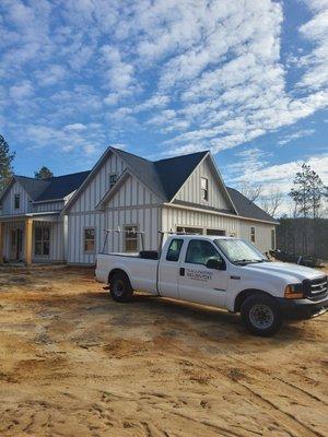 New construction Exterior painting