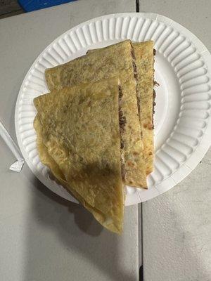 Asada quesadilla