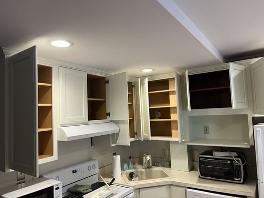 Cabinets painting