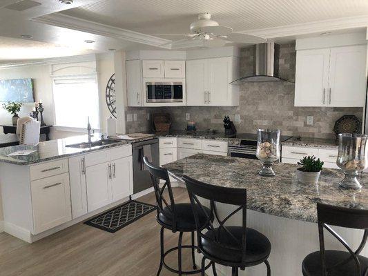 Beautiful Kitchen remodel done by Apollo Kitchen & Bath.