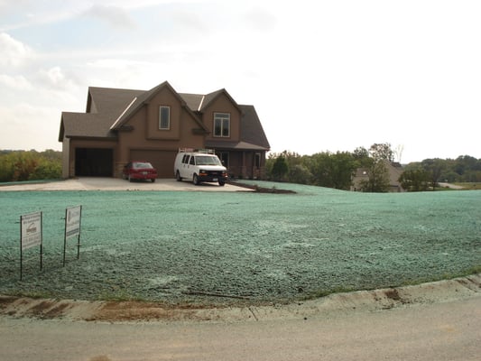 After Hydroseeding