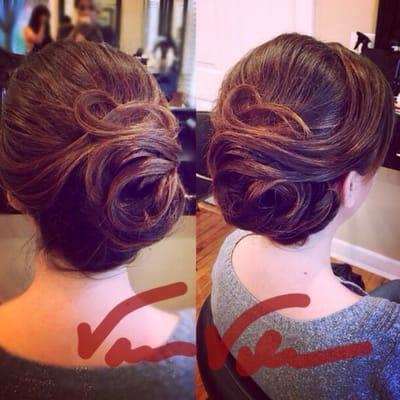 Bridal hair