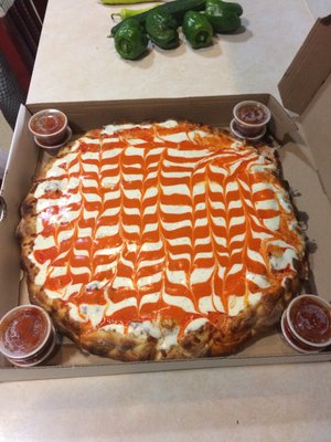 Buffalo Chicken Pizza