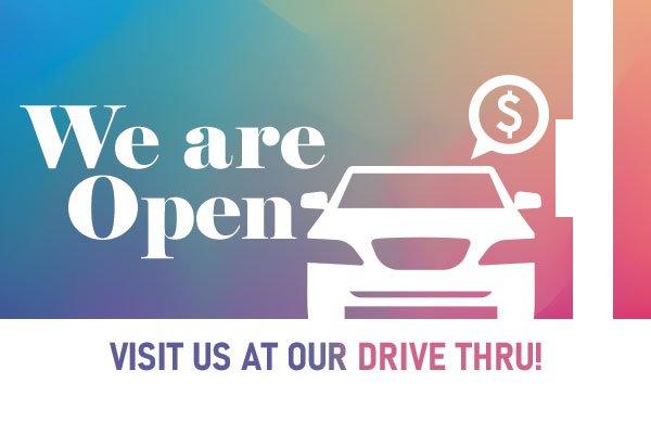 Our drive-up locations are open for transactions and our Hill City branch is offering "walk-up" service at the lobby door.