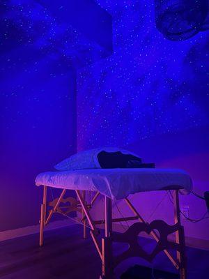 Massage Table is interchangeable as a VibroAcoustic Sound Healing Table