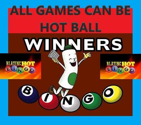 Every game we play can win the hot ball!