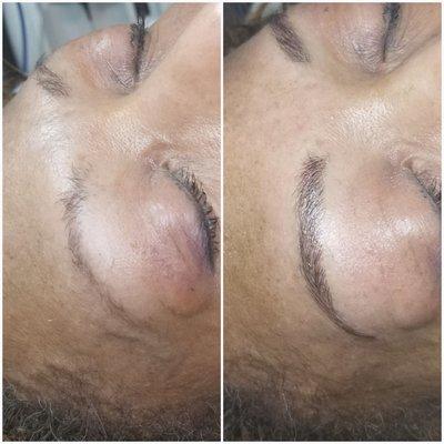 eyebrow microblading