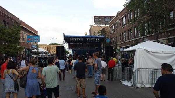 Musical performance at the fest