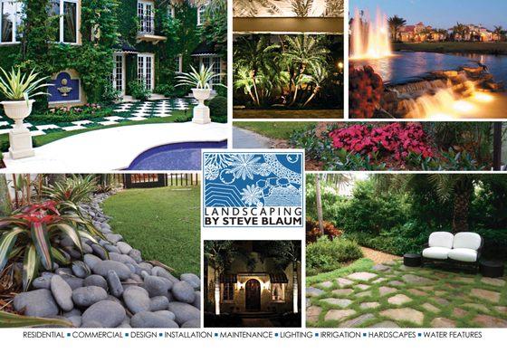 Collage of Landscaping Portfolio