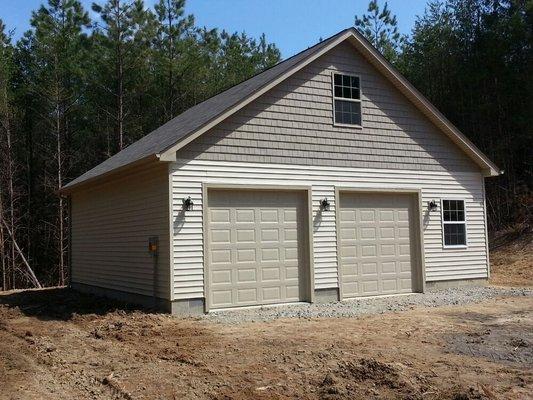 Garages from start to finish and in any size