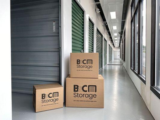 B&C Storage Interior Temperature Controlled Storage Units