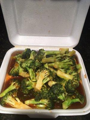 Broccoli in Garlic sauce