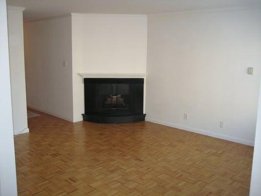 living room (view from dining room)