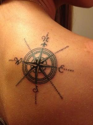 Nautical compass in memory of my stepdad. Love it :-)