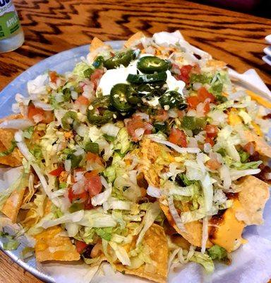 Half order of nachos.  Huge!