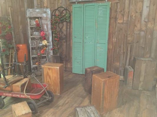 One of the rustic sets.