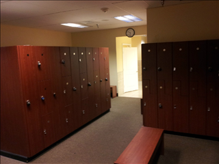 Spacious, Clean Locker Rooms