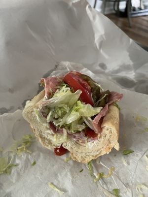 Italian hoagie lack of meat