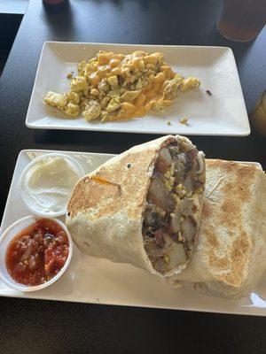 Breakfast burrito