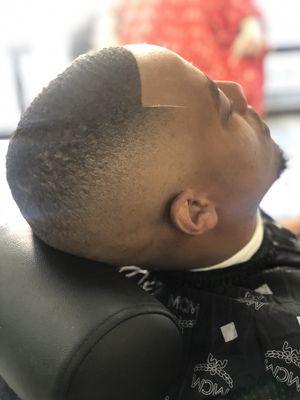 High skin fade