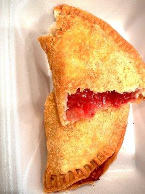 Strawberry fried pie