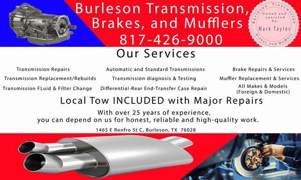 Burleson Transmission