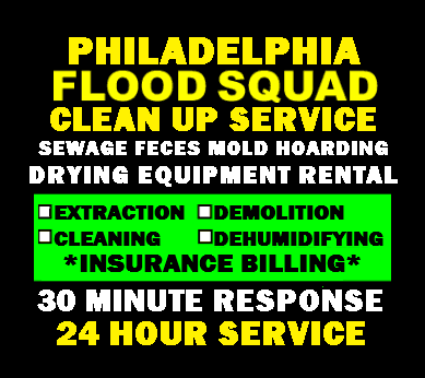 Philadelphia Flood Squad Clean Up Service