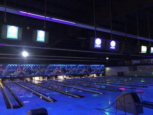 Cosmic style bowling